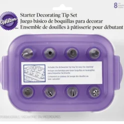 Malette De Douilles Wilton Debutant (8 Douilles Et Une Boite De Rangement)