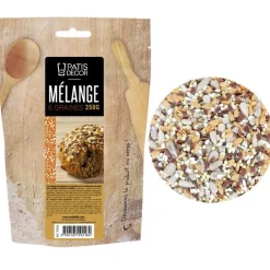 Melange 6 Graines Pour Pain Patisdecor 250 G