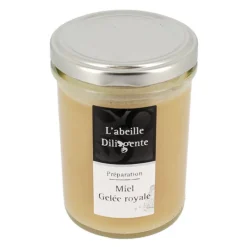 Miel Gelee Royale Cristallise L'Abeille Diligente 250 G - Ddm 07/23