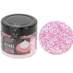 Mini Billes Roses Et Blanches Patisdecor