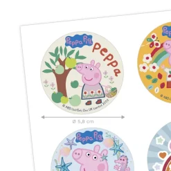 Mini Disques Azyme Peppa Pig (X6)
