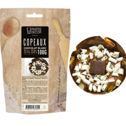 Mini-Copeaux De Chocolat Blanc Patisdecor 100 G