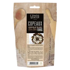 Mini-Copeaux De Chocolat Blanc Patisdecor 100 G