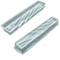 Moule A Bûche Torsade (X 12)