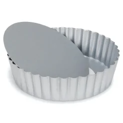 Moule A Tarte Antiadhesif Avec Fond Amovible Et Bords Hauts
