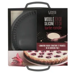 Moule A Tarte En Silicone 24 Cm