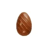 Moule Chocolat 2 Oeufs Rayes 10 Cm