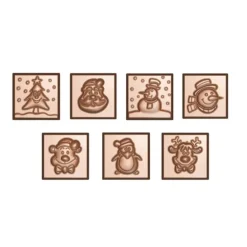 Moule Chocolat Napolitains Noël