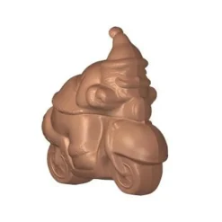 Moule Chocolat Pere Noël Moto