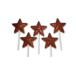 Moule Chocolat Sucettes Etoiles Smiley