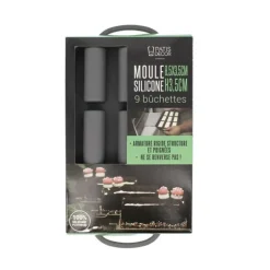 Moule Silicone 9 Bûchettes Patisdecor