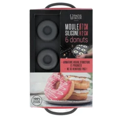 Moule Silicone 6 Donuts 7 Cm Patisdecor