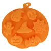Moule Silicone 7 Empreintes Sujets D'Halloween