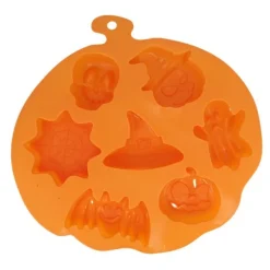 Moule Silicone 7 Empreintes Sujets D'Halloween
