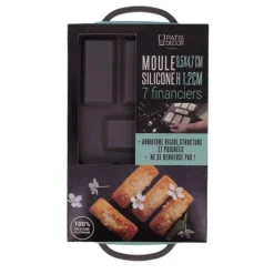 Moule Silicone 7 Financiers Patisdecor