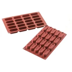 Moule Silicone 20 Mini Desserts Ovales