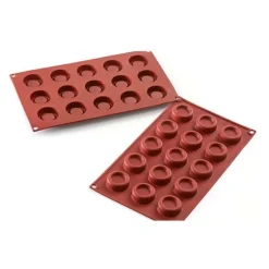 Moule Silicone 15 Mini Desserts Ronds
