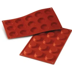 Moule Silicone 15 Mini-Tartelettes 4,5 Cm