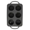 Moule Silicone 6 Muffins 7 Cm Patisdecor
