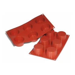 Moule Silicone 6 Muffins Moyens 68 Mm