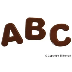 Moule Silicone Chocolat Lettres
