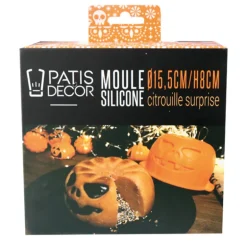 Moule Silicone Citrouille Surprise 3D Patisdecor