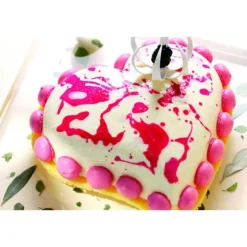 Moule Silicone Coeur Bombe