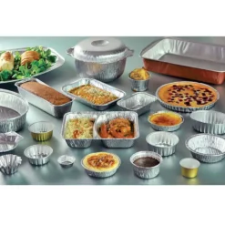 Moules À Cake Jetables En Aluminium (X100)