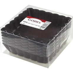 Moules À Tartelettes Carres Antiadhesifs (X6)