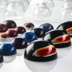 Moules Chocolat Demi Spheres Assortis (X6)