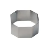 Nonnette Carree A Facettes Inox 80X80X45 Mm
