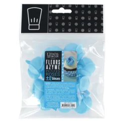 Petite Rose Bleue En Azyme Patisdecor (X12)
