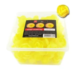 Petites Roses Jaunes En Azyme Patisdecor Pro (X100)