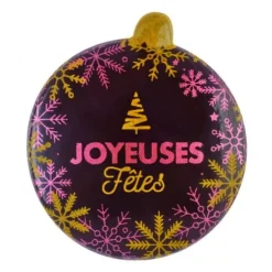 Plaquettes Boule Bombee Chocolat Joyeuses Fêtes (X60)