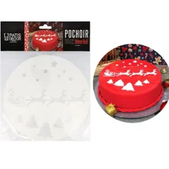 Pochoir Theme Noël Patisdecor