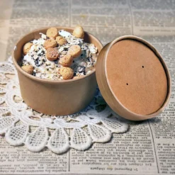 Pot A Glace 200 Ml Et Couvercle Patisdecor (X 8)