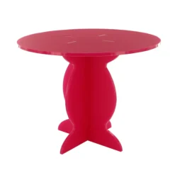 Presentoir Gueridon Fuchsia 21 Cm H 16 Cm