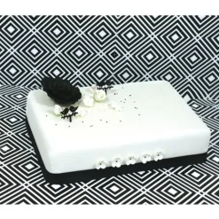 Pâte À Sucre Etalee Rectangulaire Blanche Patisdecor