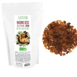 Raisins Secs Sultanine Bio 280 G - Ddm 06/23