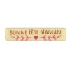 Rectangle Chocolat Blanc Bonne Fete Maman (X66)