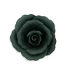 Rose Noire En Pastillage 9 Cm Patisdecor