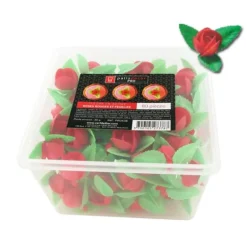 Roses Rouges Et Feuilles En Azyme Patisdecor Pro (X80)