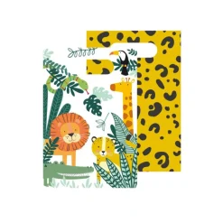 Sac À Confiseries Animaux De La Jungle (X8)