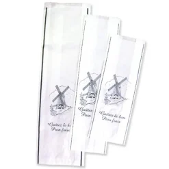 Sac A Pain Long Kraft Blanchi