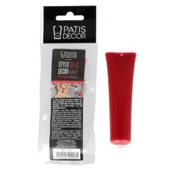 Stylo Decor Rouge Gout Vanille Patisdecor