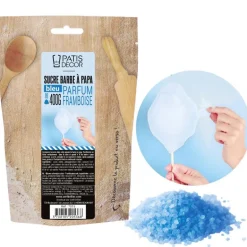 Sucre Barbe À Papa Framboise Patisdecor 400 G