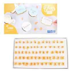 Tampons Embosseurs Alphabet Fun Fonts Pme (X66)