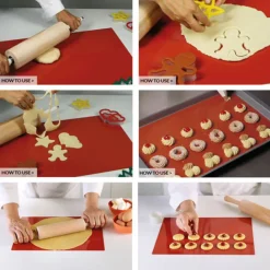 Tapis Patisserie Silicone Plein 40 X 30 Cm
