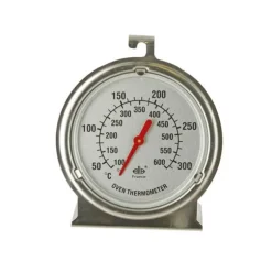 Thermomètre À Four Cadran Inox +50+300C