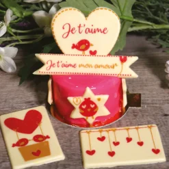 Transfert Chocolat Theme Saint Valentin